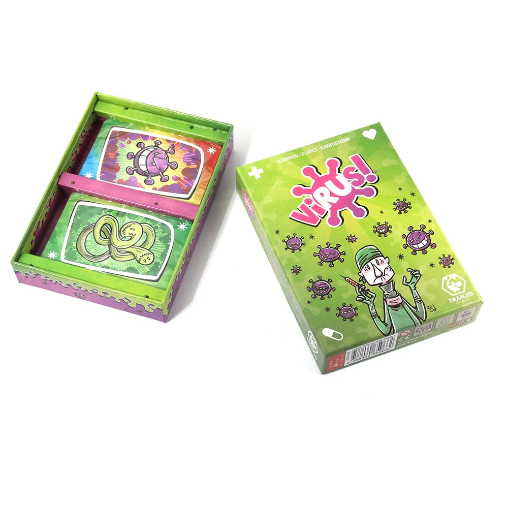 Virus! - Juego de cartas - El Juego mas contagioso. Edicion Española. +8 años VIRUS! 2 Evolution (Expansión) - Juego de cartas ( Beauty World Shop