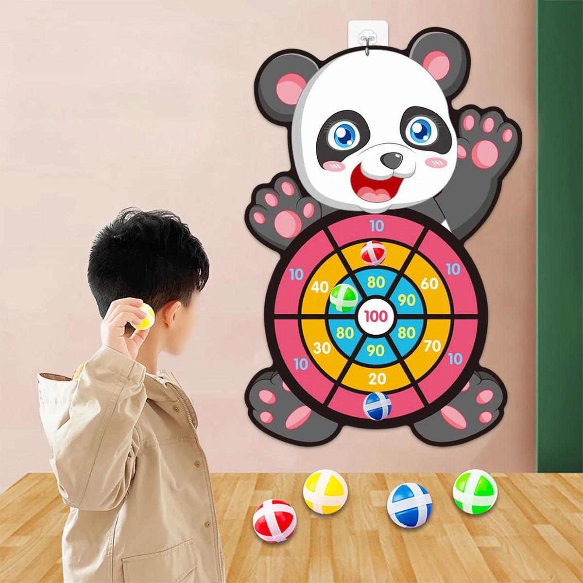 Jungle Animal Dart Plate Board Panda Safari Birthday Party Favors Kids Baby Shower Party Decoration Guest Children Toys Gifts Beauty Fashion