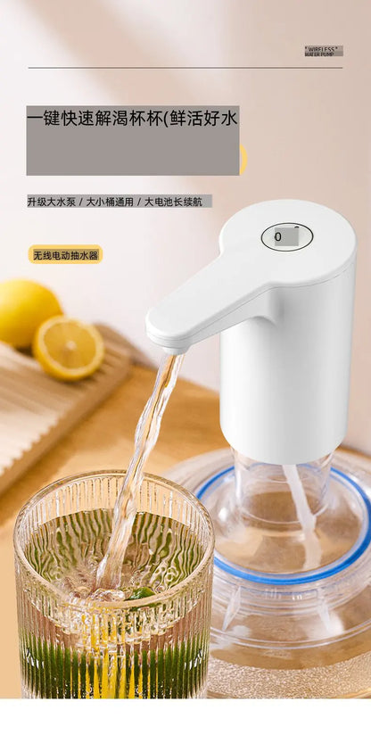 Electric Drinking Water Pump Portable Automatic Drainage Machine for Home Camping Travel Summer Winter Use Hot Sale Free Ship Beauty World Shop