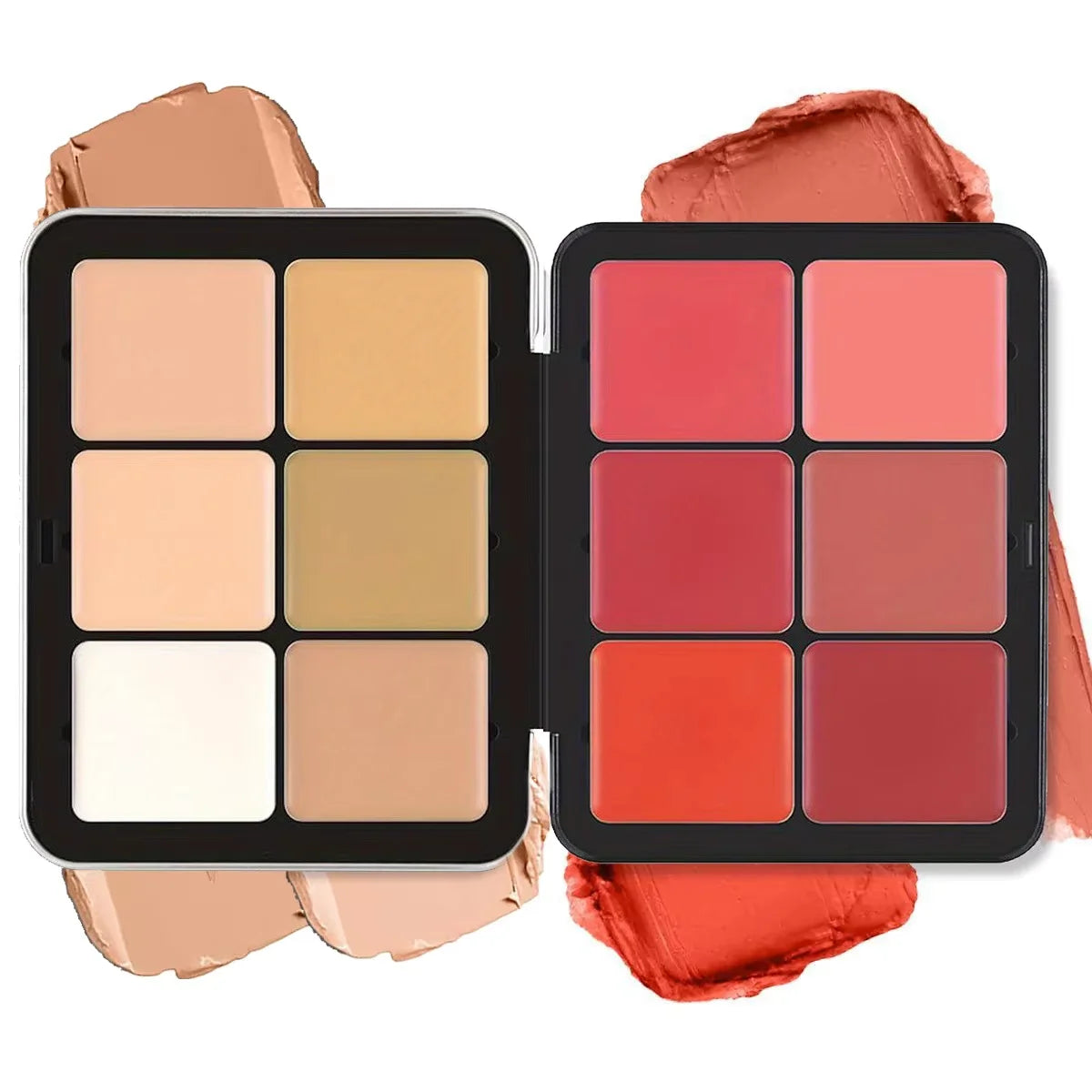 12-color iron box concealer blush cream matte highlight contour makeup all-in-one palette Beauty World Shop
