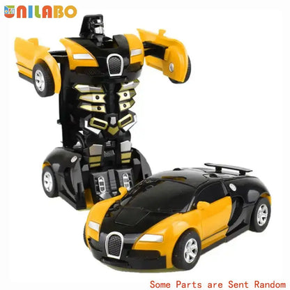 Amazing Transforming Sports Car Deformation Toy, Inertial Sliding Racing Bike, Automatic Transform, Incredible Boys Gift Idea! Beauty Fashion