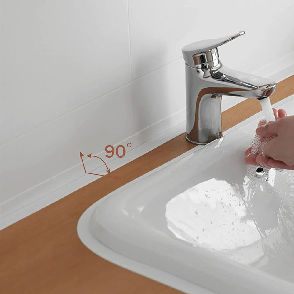 3.2M Bath Caulk Tape Self Adhesive PVC Oil-Proof Kitchen Sink Edge Corner Wall Sticker Waterproof Toilet Sealing Strip Tape Beauty World Shop