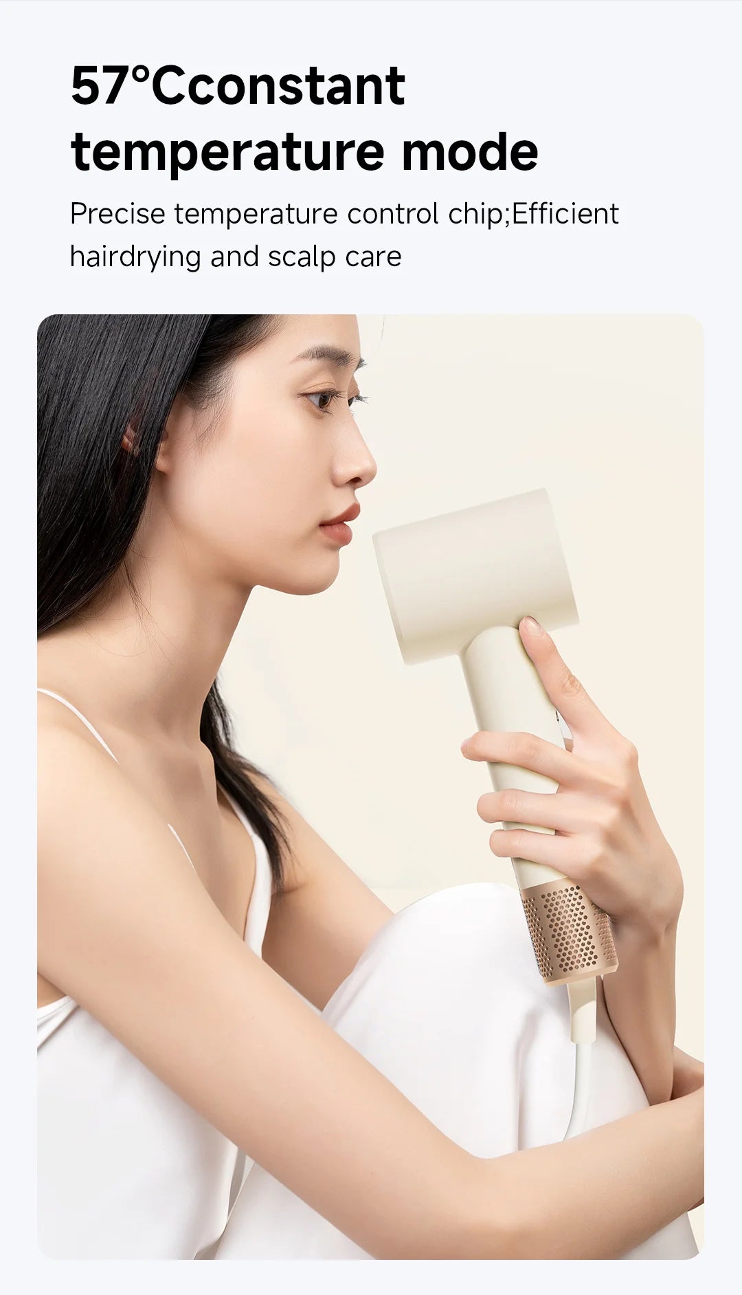 DOCO Hair Dryer 75m/s High Speed 200 Million Negative Ions Hair Care 110000 Rpm Professional Lightweight Home Travel Gift Beauty World Shop