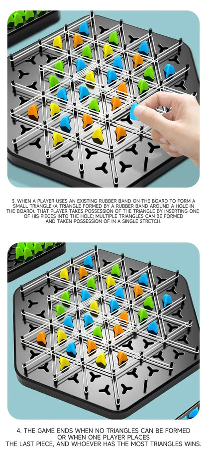 Chain Triangle Chess Splendor Duel Board Game Strategy Game for Kids and Adults Fun Family Game Logic Chess Track Tables Game Beauty World Shop