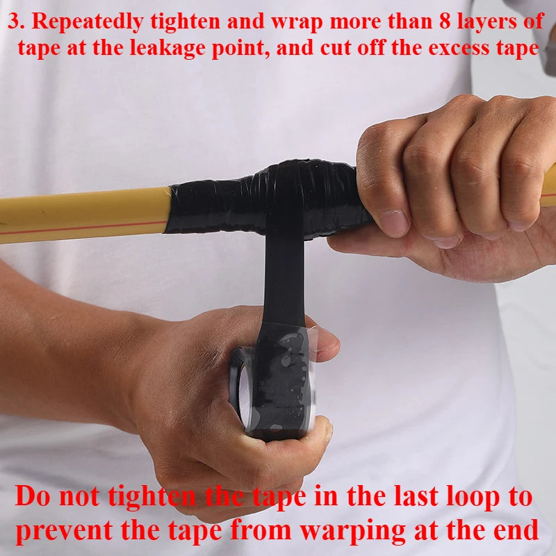 Super Strong Waterproof Stop Leaks Seal Repair Performance Silicone Adhesive Insulating Duct Tapes Beauty Fashion