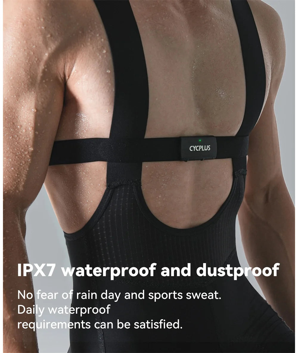 CYCPLUS H2 Heart Rate Sensor Chest Strap Belt Dual Mode ANT BLE Cycling Computer Bike Accessories Sports Heart Rate Monitor Beauty World Shop