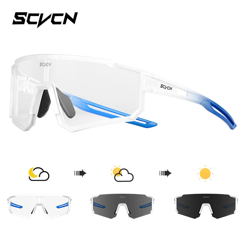 SCVCN Fashion Sunglasses for Men Sport Cycling Glasses Bike Bicycle Hiking Camping Golf UV400 Protection Glasses Women Baseball Beauty World Shop