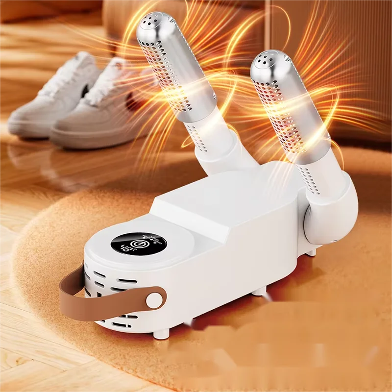HOMEFISH Intelligent Shoe Dryer Quick Drying Deodorizing Sterilizing Adjustable Timer Household Shoe Warmer And Heater Beauty World Shop