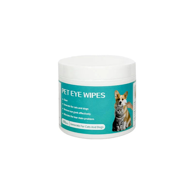 Pet Cleaning Products Eye Wipes To Remove Tear Marks Cleaning Wet Tissues Cat Wiping Eyes Removing Tear Marks Beauty World Shop