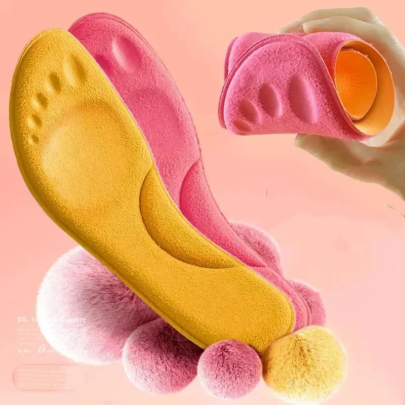PU Feet Sole Soft Orthopedic Sport Insoles for Breathable Shock Absorption Running Shoes Pad for Men Women Arch Support Insole Beauty World Shop