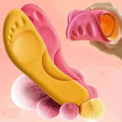 PU Feet Sole Soft Orthopedic Sport Insoles for Breathable Shock Absorption Running Shoes Pad for Men Women Arch Support Insole Beauty World Shop