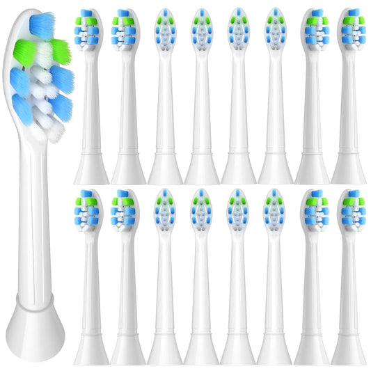 Toothbrush Heads Compatible with Philips Electric Toothbrush,Replacement Brush Heads Fit for 3100 4100 4300 5300 5500 6100 9000 Beauty World Shop