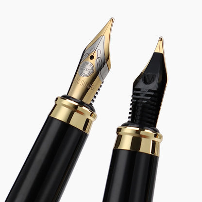 1 Pc Scrub Metal Pen, Lridium Tip Medium size 0.5mm, Office School Students for Men and Women Daily Writing Best Fountain Pen, Beauty World Shop