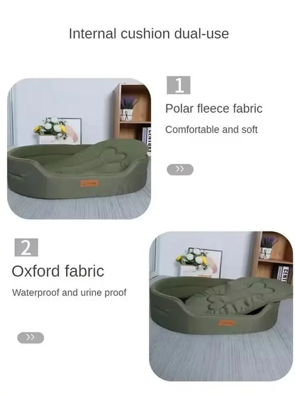 Pet Bed Dog Sofa Beds Cushions Large Dogs Fluffy Medium Blanket Pets Accessories Bed Mat Products Puppy Supplies Cats Small Big