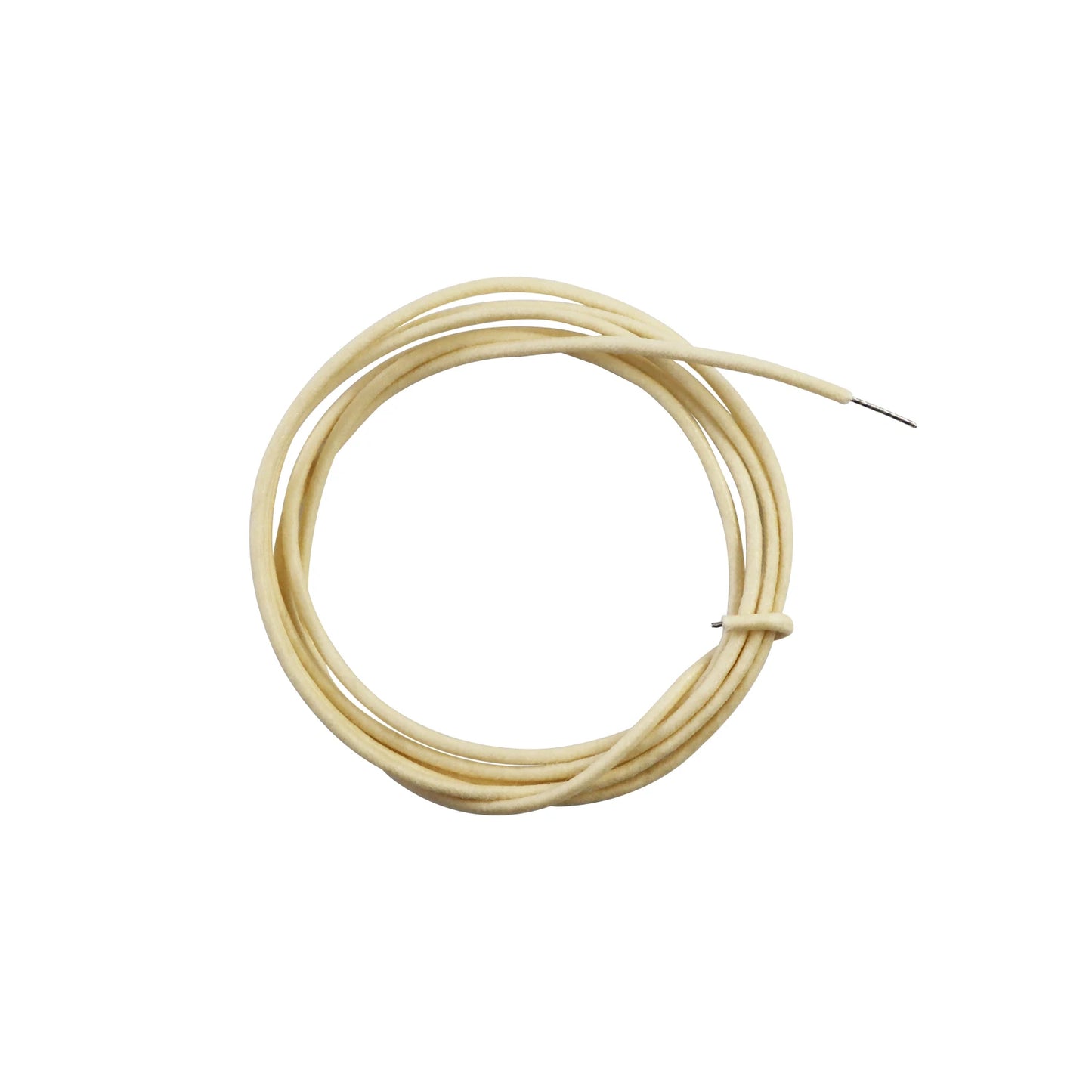 Cloth-covered Waxed Vintage-style Pushback Guitar Wire (white/black/yellow)Pushback Wire for Electric Guitar Upgrade,22 AWG wire Beauty World Shop