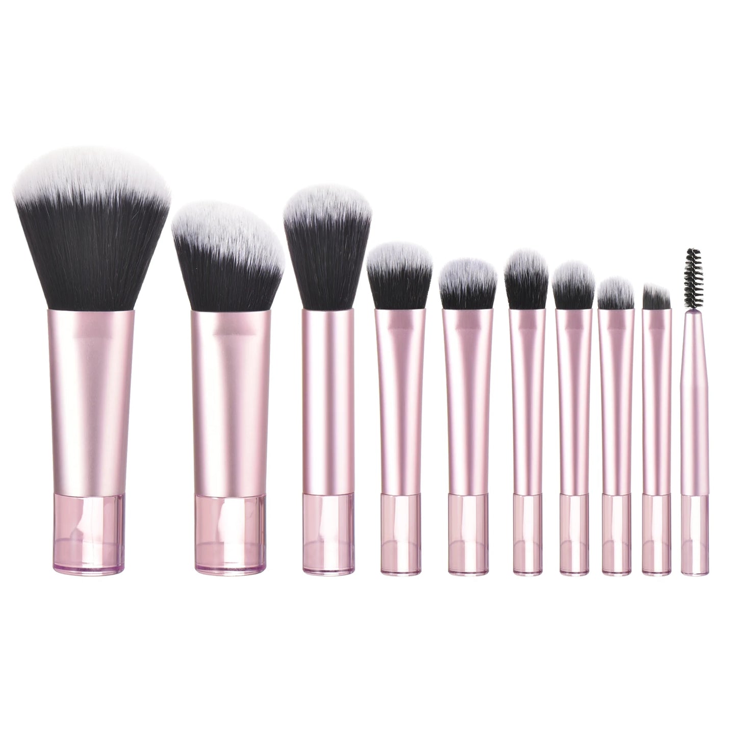 10 color Mini makeup brush Travel portable Makeup Tool Makeup Puff - Palm Brush Professional Makeup tool set Christmas gift Beauty World Shop