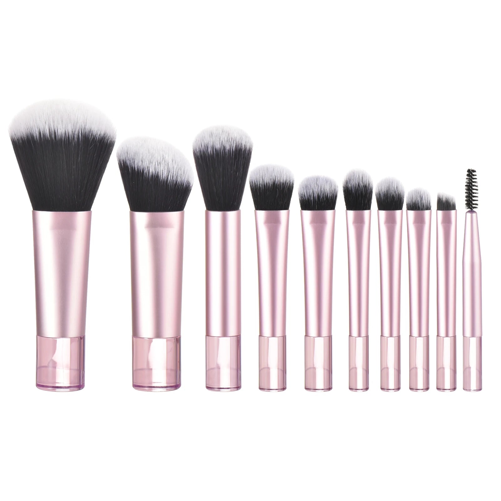 10 color Mini makeup brush Travel portable Makeup Tool Makeup Puff - Palm Brush Professional Makeup tool set Christmas gift Beauty World Shop