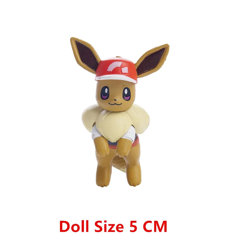 Pokemon Anime Figure Pikachu Eevee Charizard Mewtwo Cartoons Figure Collection Model Pocket Monster Action Toys Kids Birthday Gi Beauty World Shop