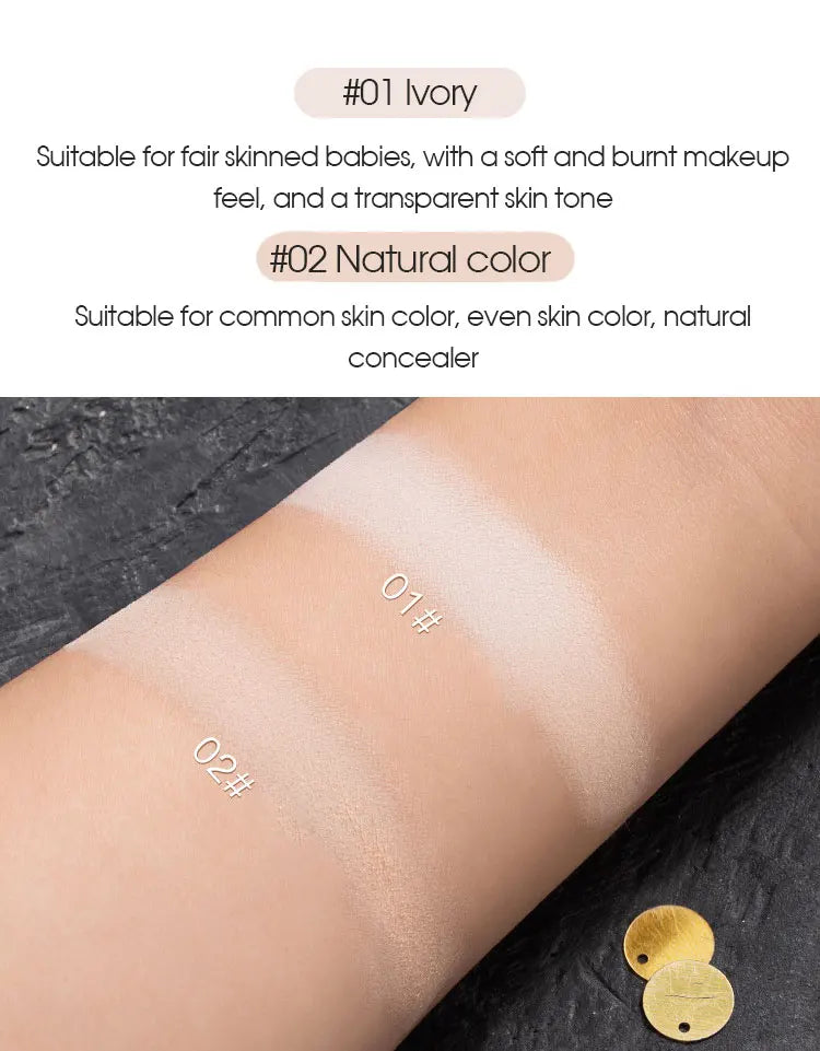 Egyptian style powder for long time oil control concealer, white, makeup free, waterproof and moisturizing Beauty Trend Shop