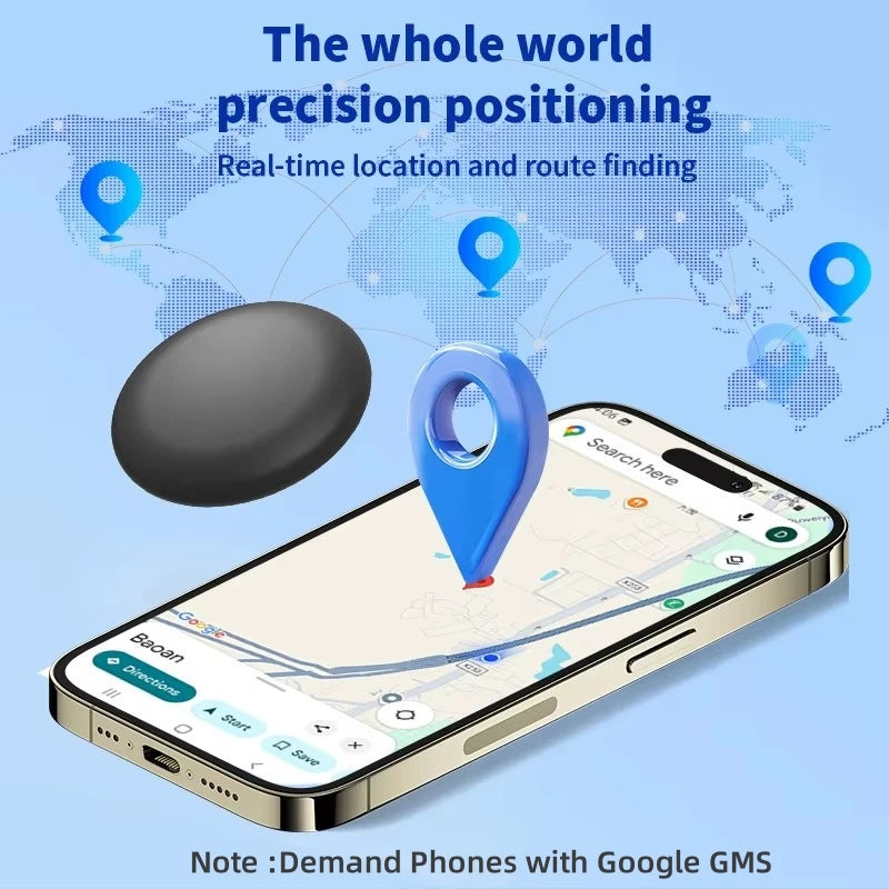 Smart Android Tracker Work with Google's Find Hub App for Samsung Moto Finder Items Security Locator Protective Shell Optional Beauty World Shop