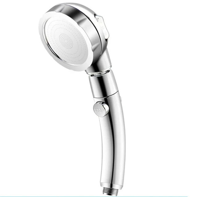 New 3 Modes Adjustable Bath Shower Head High Pressure Rain Water Saving Luxury Home Hotel Sprayer Faucet Bathroom Shower Head Beauty World Shop