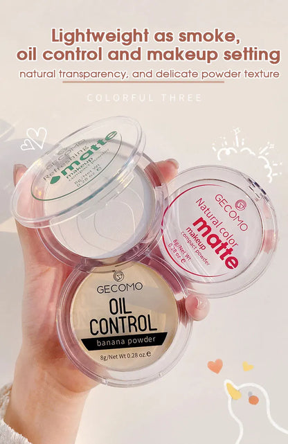 Concealer Banana powder Lasting Oil Control Makeup Honey Powder Waterproof Brightening Set Powder High gloss Powder Cream Beauty Trend Shop