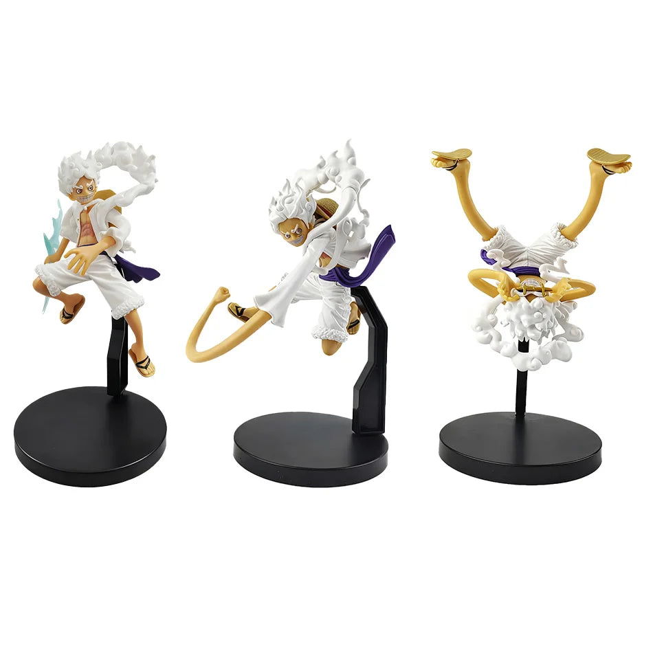 Anime ONE PIECE Figure Toy 18cm Nika Monkey D Luffy Action Figures Dolls Pvc Model Collectible Statue Toy Christmas Gift Beauty World Shop