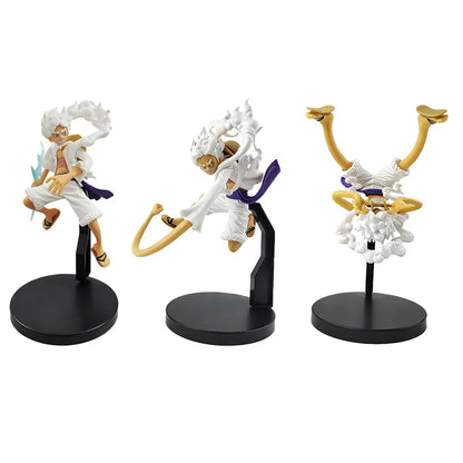 Anime ONE PIECE Figure Toy 18cm Nika Monkey D Luffy Action Figures Dolls Pvc Model Collectible Statue Toy Christmas Gift Beauty World Shop