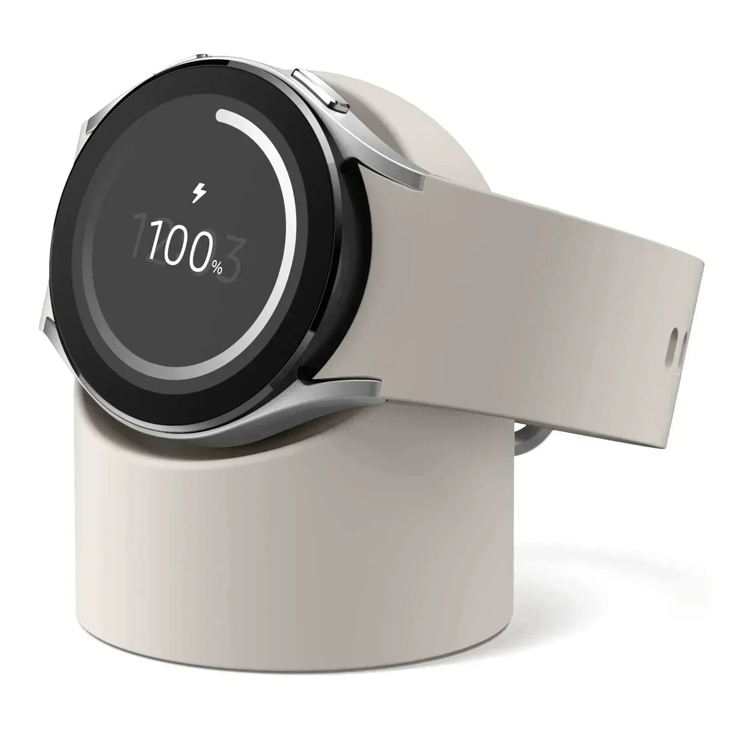 Compatible with Samsung Galaxy Watch 7 6 5 Charger Stand 40 44 46mm Galaxy Watch 5Pro Charger silicone Stand Charging base Beauty World Shop