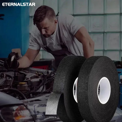 Electrical Insulating Tape Heat Resistant Harness Tape 9/15/50MM Car Cable Harness Wiring Loom Protection Waterproof Tape Beauty World Shop