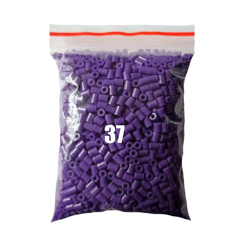 2000 pcs/Bag 2.6mm Hama Beads Puzzle Perlen Iron Beads Diy Perler Fuse Bead Intelligence Educational Toys Beauty World Shop