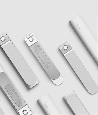 Mijia Anti-Splash Nail Clipper 420 Stainless Steel Sharp Durable Portable Pedicure Trimmer Nails File with Storage Shell Beauty World Shop