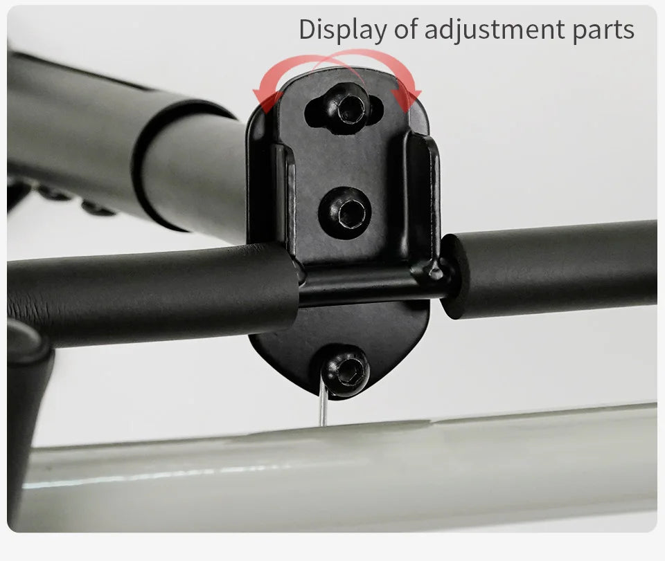 1PCS Wall Beam Stretchable Stand MTB Hanging Holder Room Wall Mounted Bicycle Rack 360 Degree Rotating Heavy Duty Storage Rack Beauty World Shop