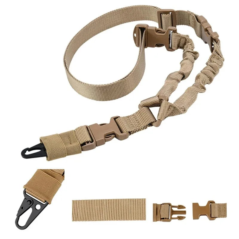 2025 Outdoor Tactical Harness Single-Point CS Gun Rope Diagonal Safety Rope Unisex Camouflage Tactical Belt for Hunting Sports Beauty World Shop