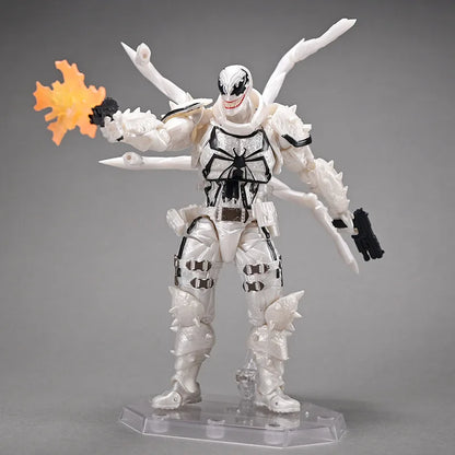 Amazing Yamaguchi Marvel Venom Agent series KO Articulated Action Figure Model Kit Desktop Ornament Collectible statue Toys Gift Beauty World Shop