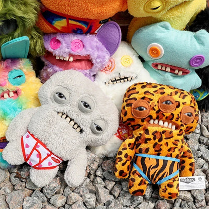 23CM Fuggler Hairy Fuggs Love Ugly Monster Plushies Toys Alien Kawaii Stuffed Animal Funny Vacay Vibes Underwear Series Dolls Beauty World Shop