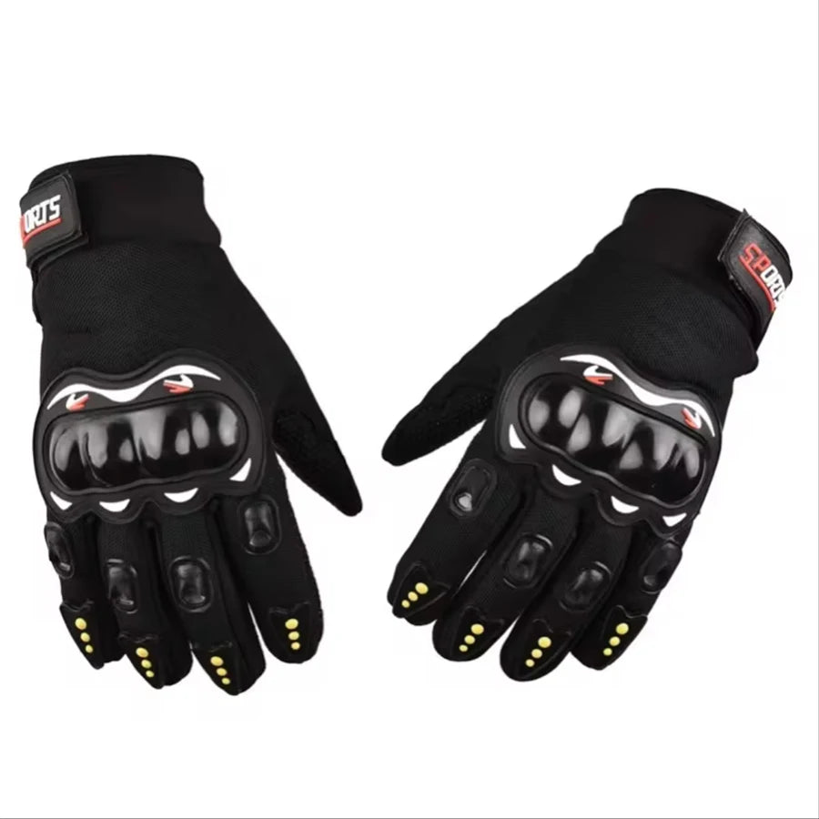 Motorcycle Gloves Full Finger Protective Outdoor Knight Sports Breathable Racing Cycling Street Riding Fitness Gloves Beauty World Shop