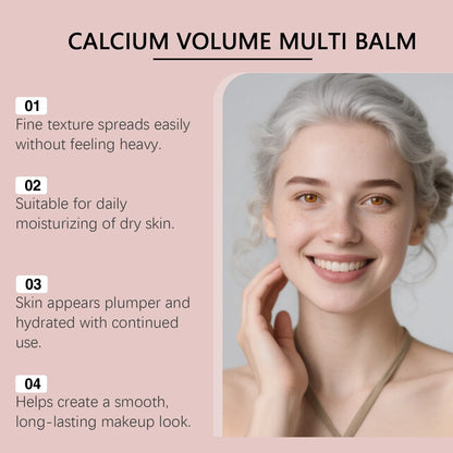 Korean Calcium Volume Multi Balm Stick Collagen Facial Moisturizing Stick Lip Balm Anti-wrinkle Cream Firming Soften Skin Care Beauty World Shop