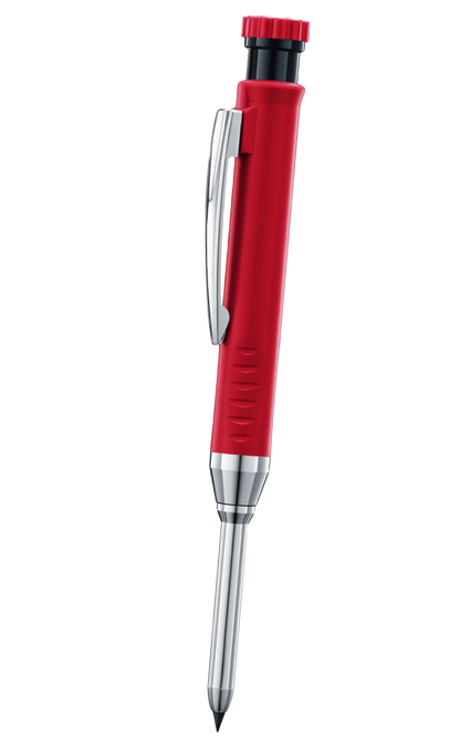 2.8mm Solid Carpenter Pencil Mechanical Pencil with Built-in Sharpener Carpentry Long Head Carpenter Pencil Stationery Supply Beauty World Shop