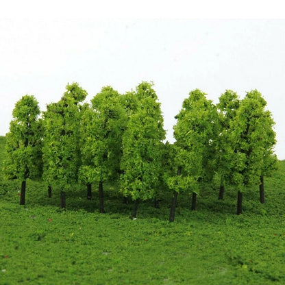 10/20/30pcs Fake Trees Artificial Miniature Tree Scenery Railroad Decoration Building Landscape Accessories DIY Diorama Garden Beauty World Shop