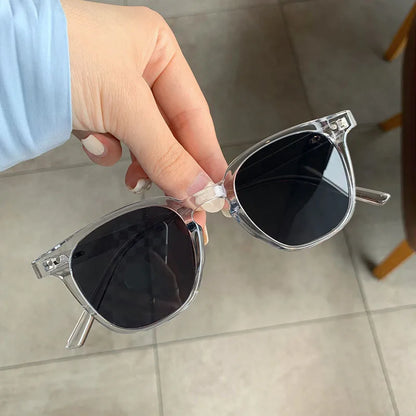 New Vintage Luxury Sunglasses for Women & Men, Square & Small Round Frame Fashion Eyewear, Classic UV Protection Sun Glasses Beauty World Shop