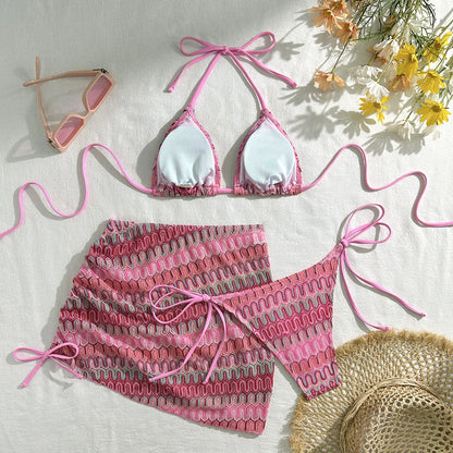 Sexy Bikinis 2026 Female Swimsuits Women's Three-Piece Swimwear Beach Swim Wear Bathing Suits Brazilian Bikini Set Pool Bather Beauty World Shop