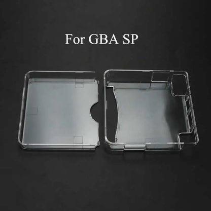 YuXi In Bulk Clear Plastic Crystal Case Protective Case Cover Hard Shell Skin For NDSL NDSi New 3DS XL For GBA SP Game Console Beauty World Shop