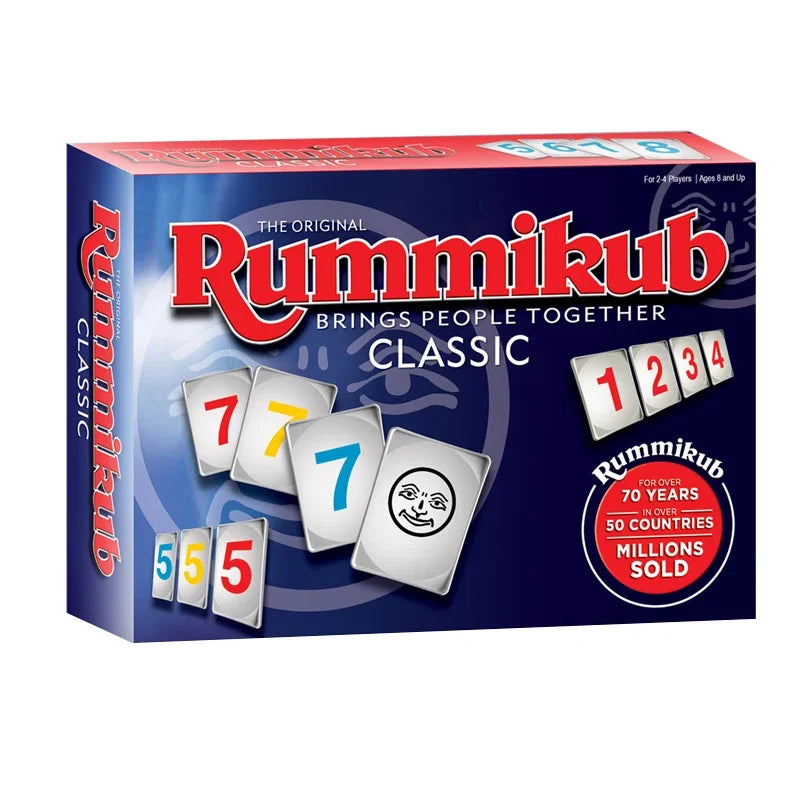 Unleash Fun and Creativity with The Classic Rami Tile Game – Rummikub Board Game Entertainment Set Beauty World Shop