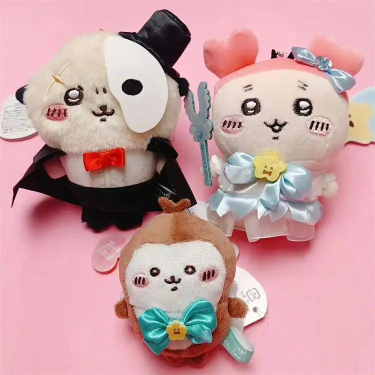 Japanese New Chiikawa Super Magical Girl Plush Doll Self-deprecating Bear Series Hachiware Usagi Momoka Plush Toy Girl Gift Beauty World Shop