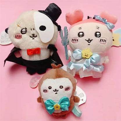 Japanese New Chiikawa Super Magical Girl Plush Doll Self-deprecating Bear Series Hachiware Usagi Momoka Plush Toy Girl Gift Beauty World Shop