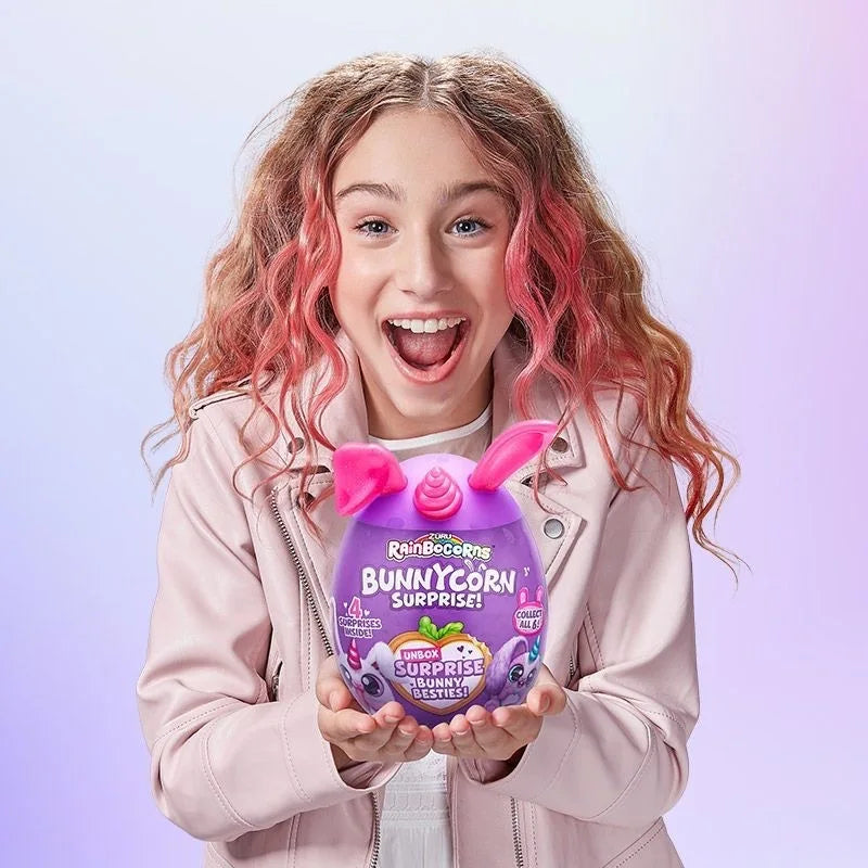 2025 New Genuine Zuru Dog Planet Fourth Generation Rainbocorns Unicorn Surprise Magic Egg Blind Box Cute Doll Children Toys Gift Beauty World Shop