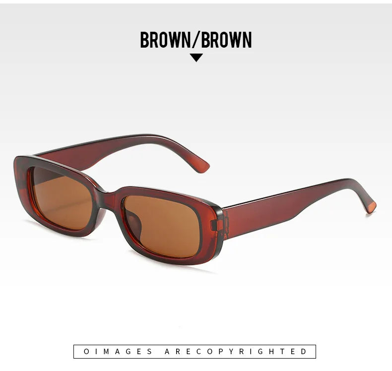 Square Sunglasses Women Rectangle Luxury Brand Designer Sun Glasses For Female Gradient Clear Small Lens Unisex Oculos De Sol Beauty World Shop