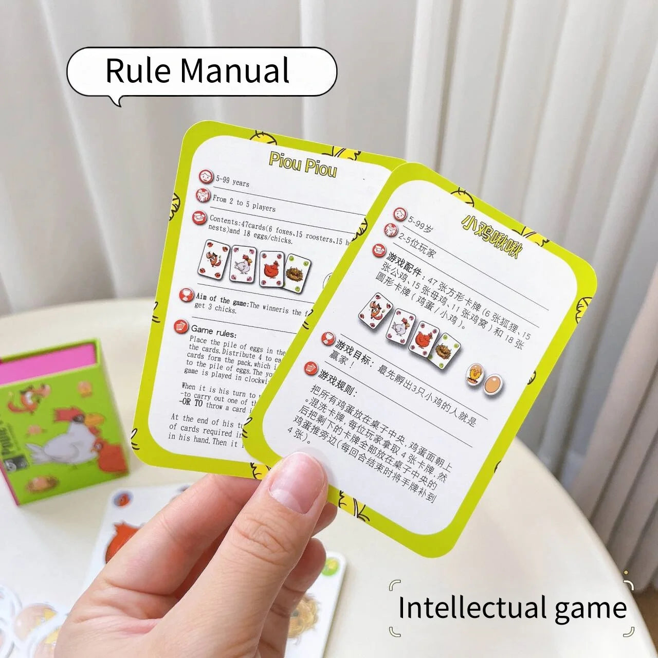 Hot board games Chicken Chiu Chiu Board Game Drecksau Black Sheep Piou Piou Party Cards Game Intellectual Toys Gifts Beauty World Shop