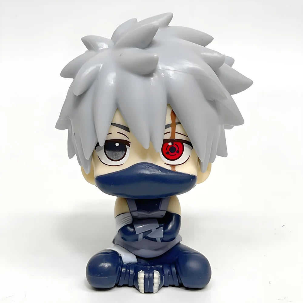 9.5/10cm Naru Shippuuden Anime Figure Q Version Kakashi Uchiha Itachi Action Figure Collection Model Toys Beauty World Shop